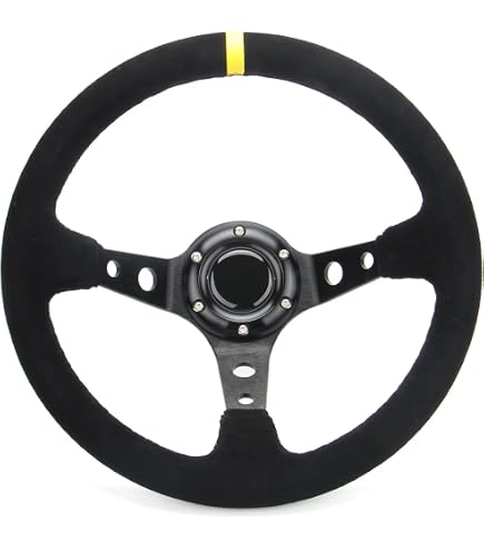 Amazon | 330mm/350mm No Good Racing Style - Genuine Suede